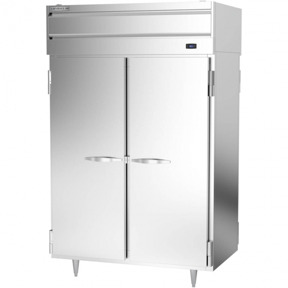 Beverage Air PH2-1S-PT Pass-Thru Heated Cabinet with Swing Solid Door
