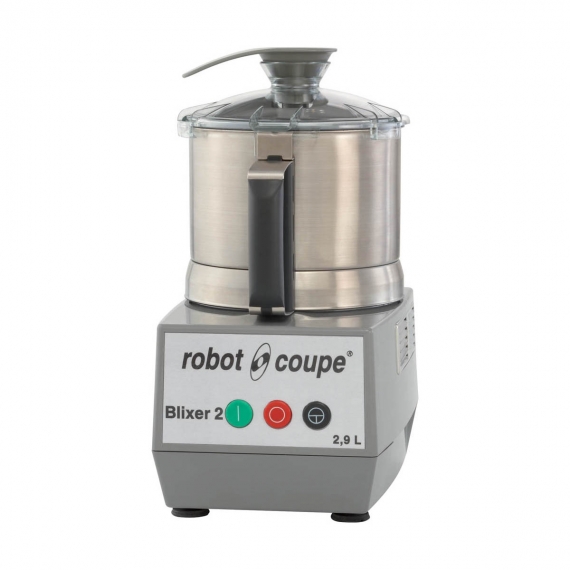 Robot Coupe BLIXER2 High-Speed Food Processor with 2.9 Liter Stainless Steel Batch Bowl, 1 HP