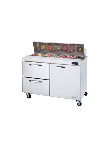 Blue Air BLPT48-D2L-HC Sandwich / Salad Unit Refrigerated Counter