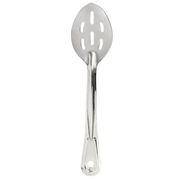 Winco BSST-11 Stainless Steel Slotted Basting Serving Spoon