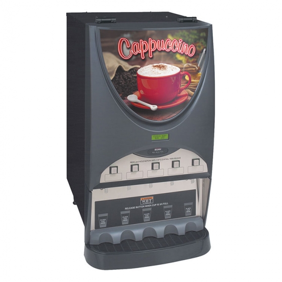 BUNN 38100.0050 Electric (Hot) Beverage Dispenser with 5 Hoppers