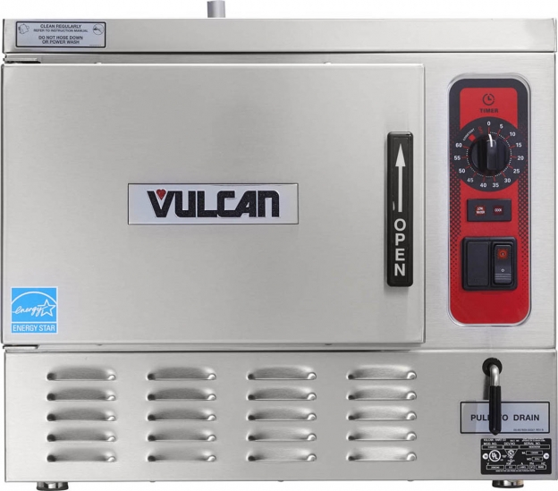 Vulcan C24EO3 Boilerless/Connectionless Countertop Convection Steamer, 3 Pan Capacity