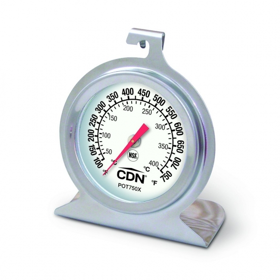 CDN POT750X ProcAccurate High Heat Ovenproof Thermometer,Stand/Hang