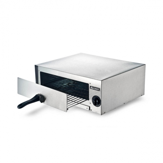 Adcraft CK-2 Single-Deck Electric Countertop Pizza & Snack Oven w/ 30-Minute Timer, 12