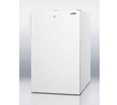 Summit CM411LBI7 One Section Undercounter Refrigerator Freezer, 4.1 cu. ft.