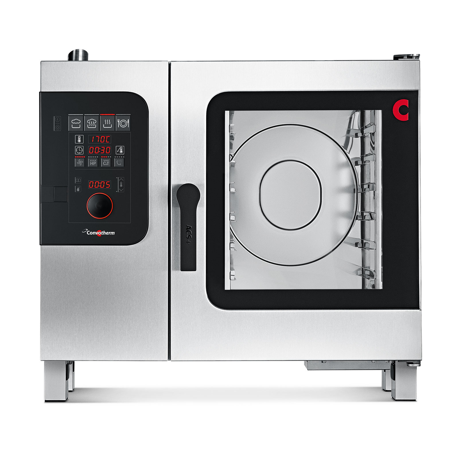 Convotherm C4 ED 6.10GB Half-Size Gas Combi Oven w/ Programmable Controls, Steam Generator