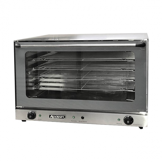Adcraft COF-6400W Single Deck Electric Convection Oven w/ 4-Pan Capacity, Full-Size, Countertop