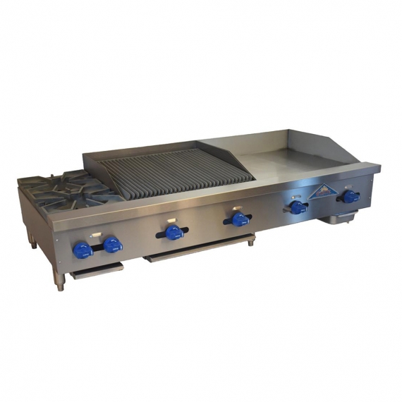 Comstock-Castle 3260-36-2RB Countertop Gas Griddle / Charbroiler