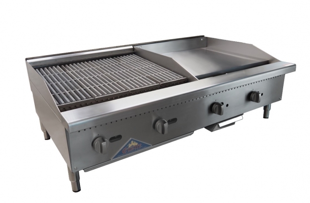 Comstock-Castle CS24RB-24G Countertop Gas Griddle / Charbroiler