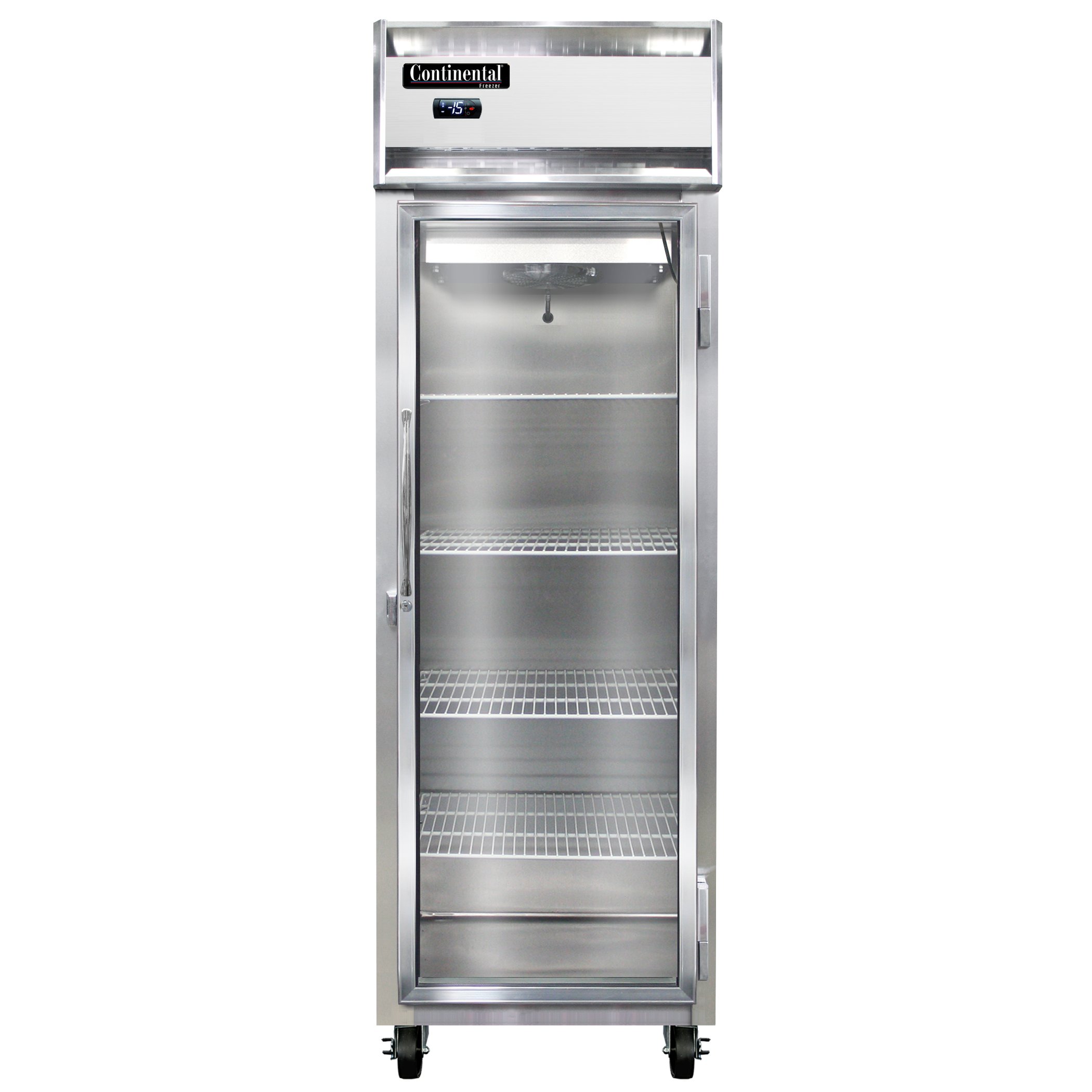 Continental Refrigerator 1F-LT-GD Reach-In Low Temperature Freezer