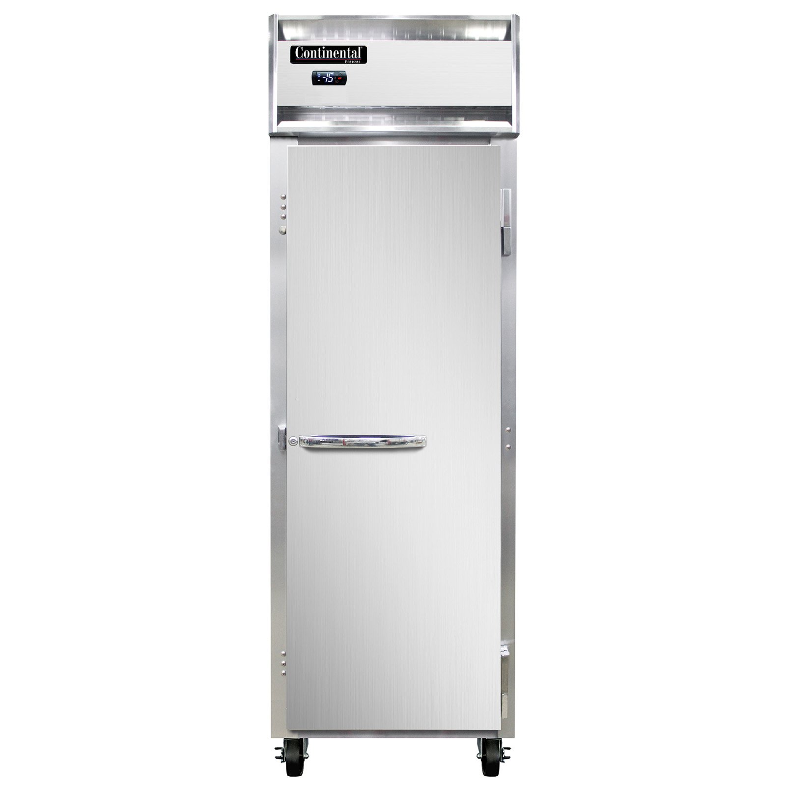 Continental Refrigerator 1F-LT-SS Reach-In Low Temperature Freezer