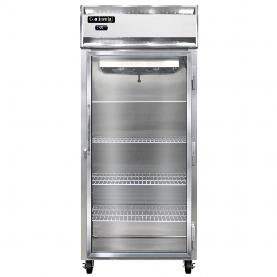 Continental Refrigerator 1FX-LT-GD Reach-In Low Temperature Freezer