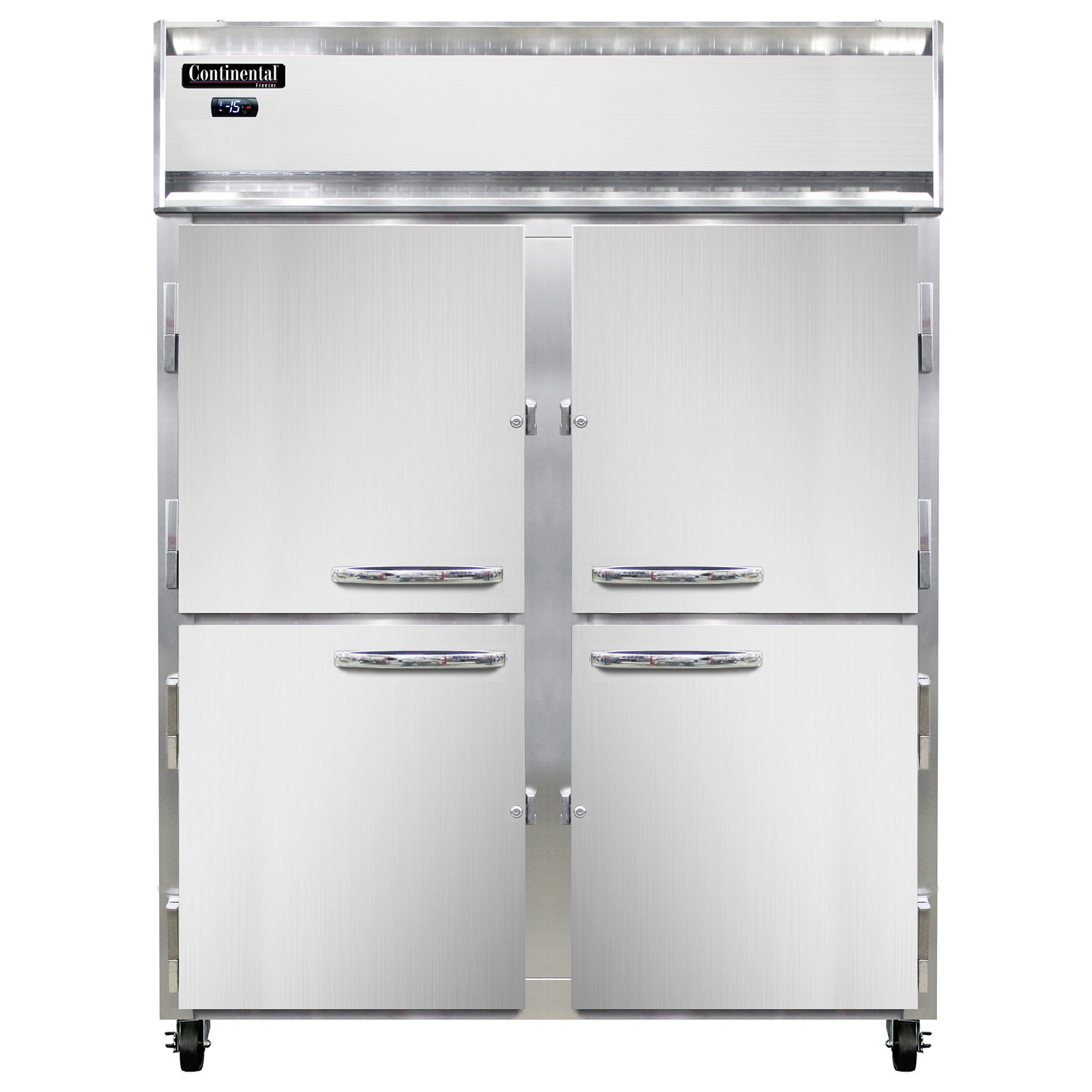 Continental Refrigerator 2FE-LT-SS-HD Reach-In Low Temperature Freezer