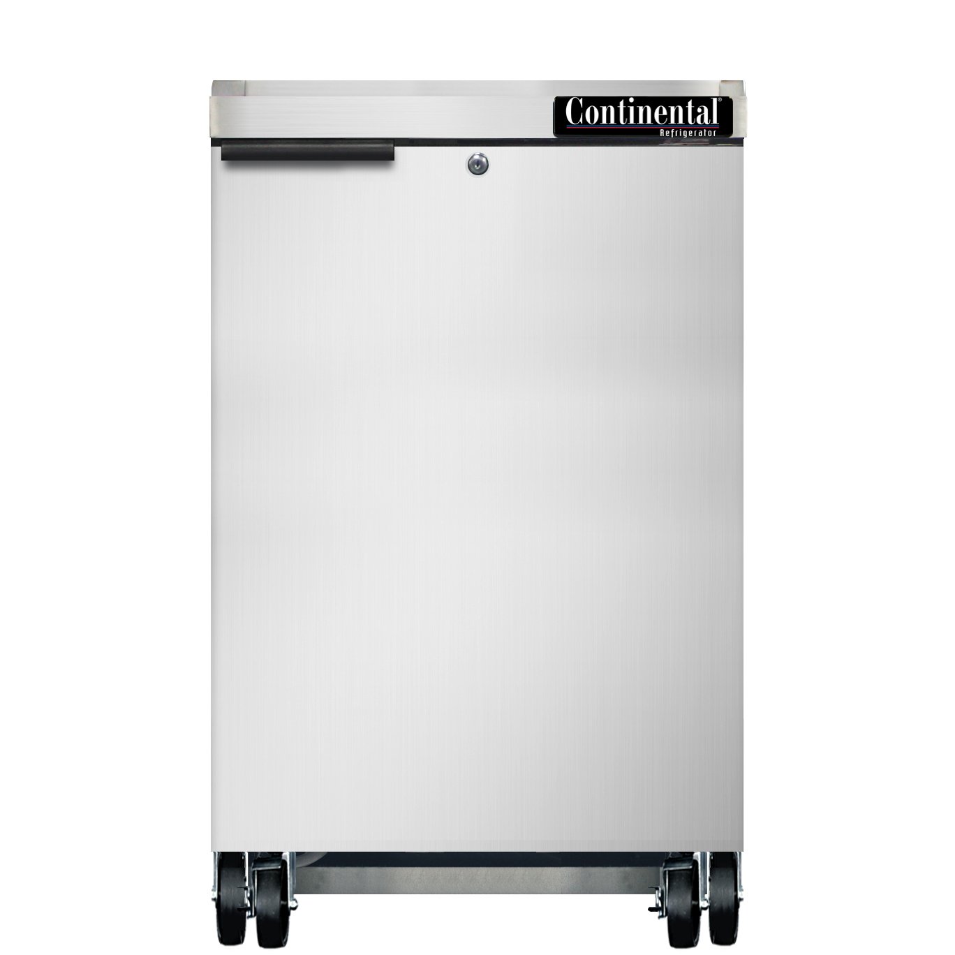 Continental Refrigerator BB24NSS Refrigerated Back Bar Cooler w/ Solid Door, 8 Cu Ft, 24