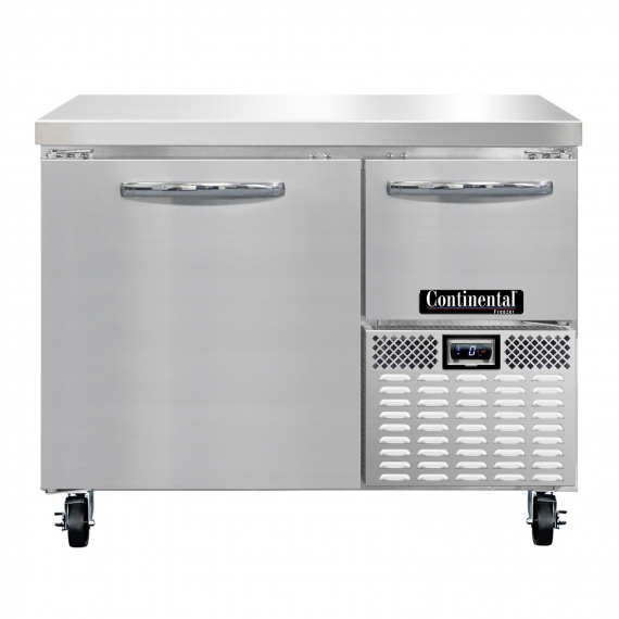 Continental Refrigerator FA43N Work Top Freezer Counter