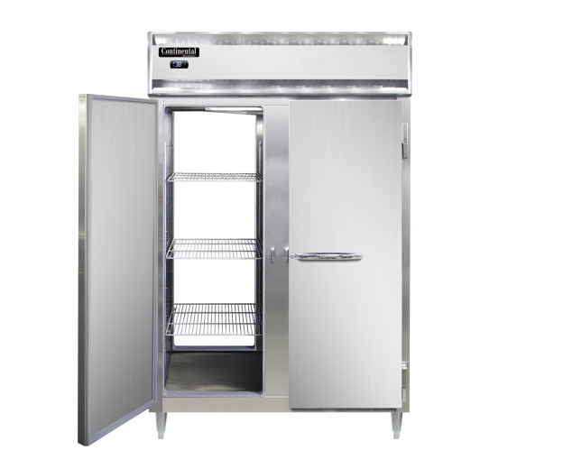 Continental Refrigerator D2RFNPT Pass-Thru Refrigerator Freezer