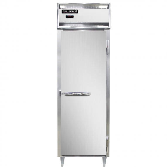 Continental Refrigerator DL1W-SA-PT Pass-Thru Heated Cabinet with Swing Solid Door