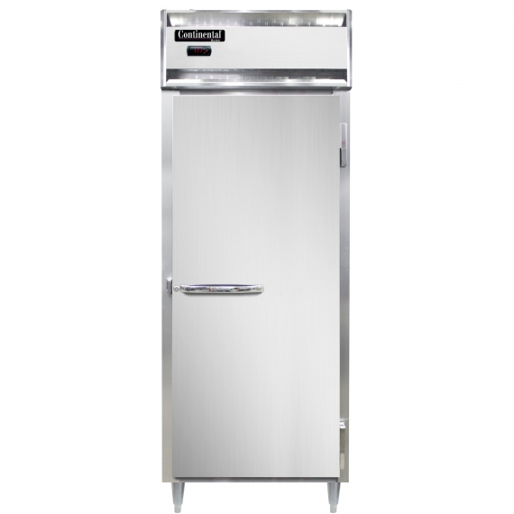 Continental Refrigerator DL1WE-PT Pass-Thru Heated Cabinet with Solid Door
