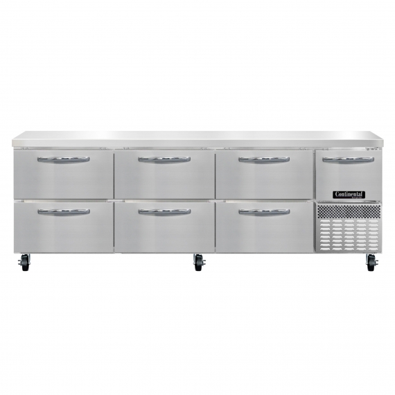 Continental Refrigerator RA93SN-D Work Top Refrigerated Counter