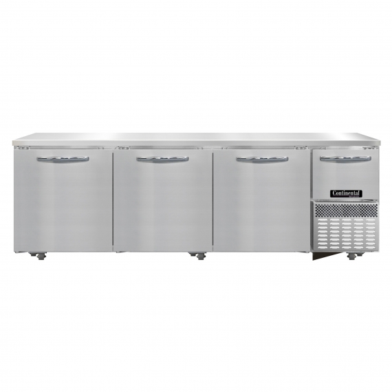 Continental Refrigerator RA93SN-U Reach-In Undercounter Refrigerator