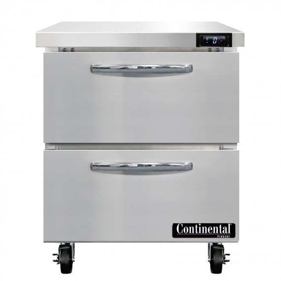 Continental Refrigerator SWF27N-D Work Top Freezer Counter