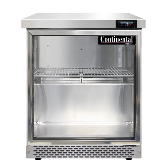 Continental Refrigerator SWF27NGD-FB Work Top Freezer Counter