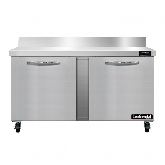 Continental Refrigerator SWF60NBS Work Top Freezer Counter