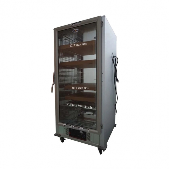 Cozoc HPC7101-WC9DF9L(S) PASS THRU  Full Height Insulated Heated/Proofing Cabinet, One Clear Door/One Solid Door 