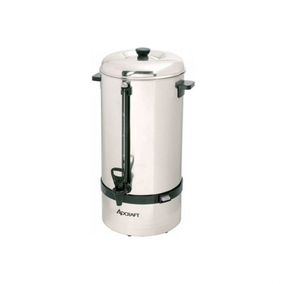 Adcraft CP-100 Coffee Percolator w/ 100-Cup Capacity, Stainless Steel, Automatic Temp. Control