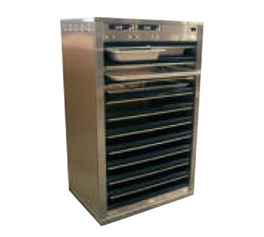 Carter-Hoffmann DF2620-4 Pass-Thru Mobile Heated Cabinet