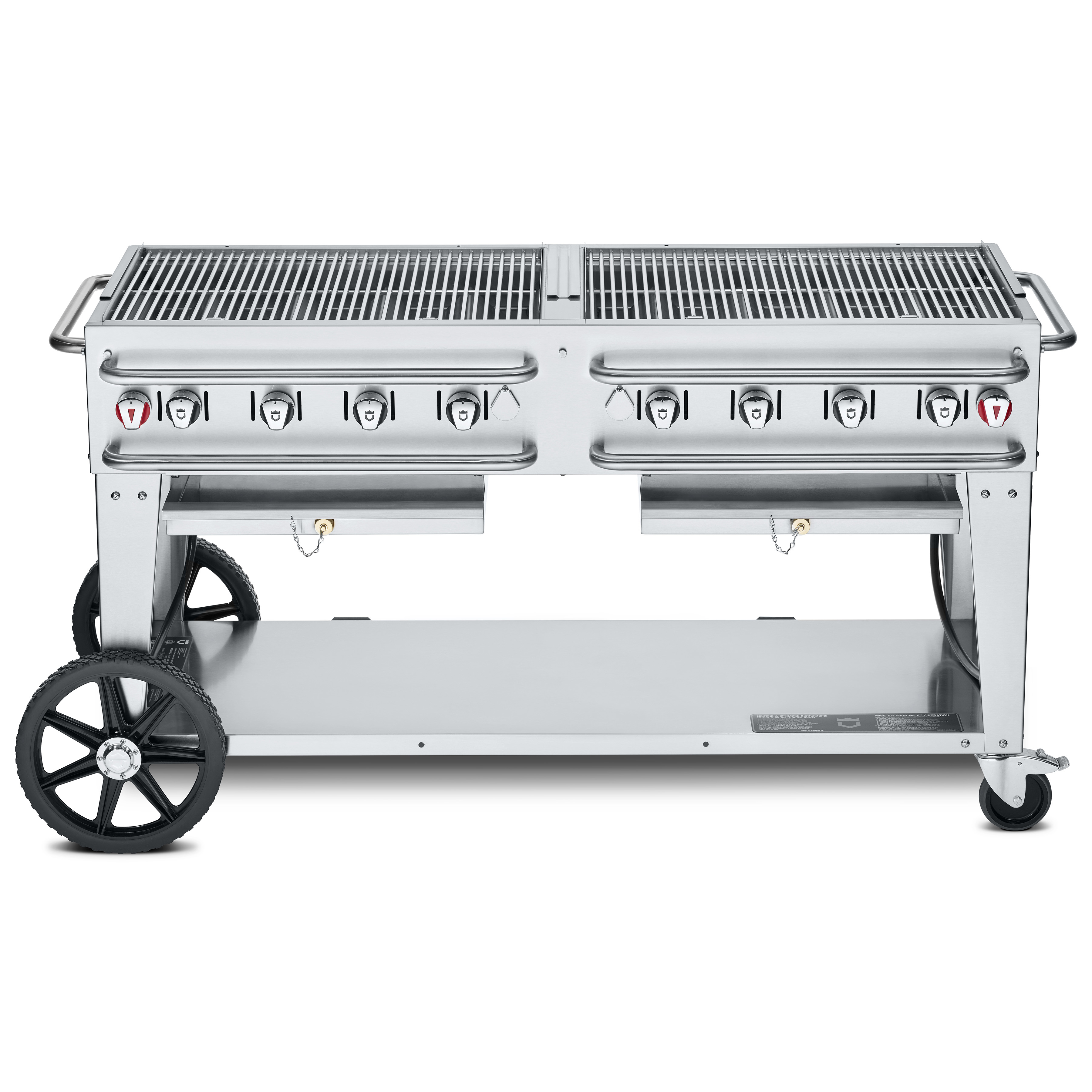 Crown Verity CV-RCB-60-SI 50/100 Outdoor Grill Gas Charbroiler