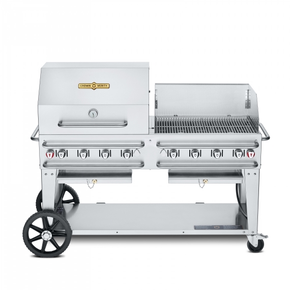 Crown Verity CV-RCB-60RWP-SI50/100 Outdoor Grill Gas Charbroiler