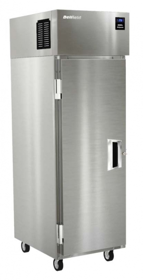 Delfield 6125XL-S One Solid Door Reach-In Freezer, Top Mount
