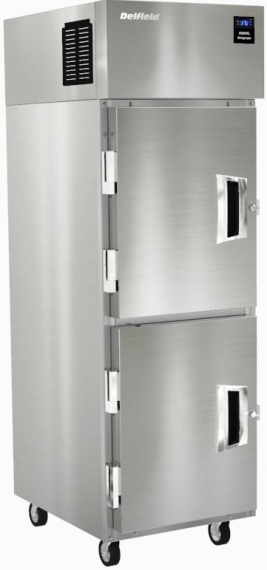 Delfield 6125XL-SH One Solid Door Reach-In Freezer, Top Mount