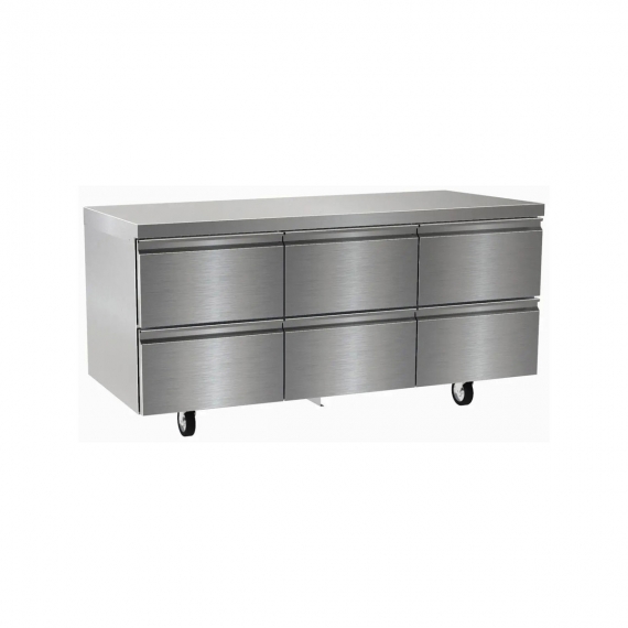 Delfield D4472NP Work Top Refrigerated Counter