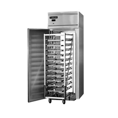 Continental Refrigerator DL1WI-SA-RT-E Roll-Thru Heated Cabinet w/ 1-Section, Solid Full-Door