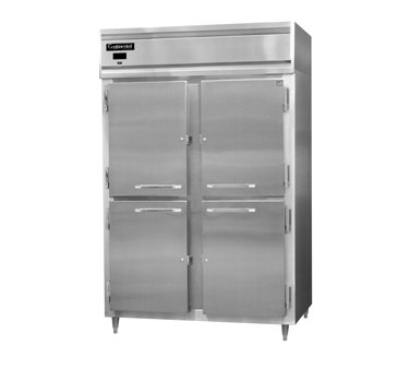 Continental Refrigerator DL2RWE-SS-HD Dual Temp Refrigerated/Heated Cabinet