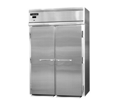 Continental Refrigerator DL2WI-SA-E Two Section Roll-In Warmer Cabinet with Solid Door