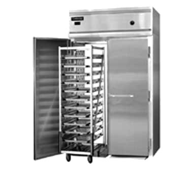 Continental Refrigerator DL2WI-SA-RT Roll-Thru Heated Cabinet w/ 2-Section, Solid Full-Doors