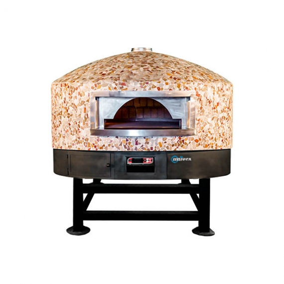 Univex DOME47RT Rotating Dome Pizza Oven w/ (6) 12