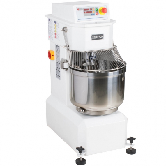 Doyon AEF015SP Spiral Mixer with 30-Qt Fixed Bowl, 2-Speed, 48 lbs Dough Capacity, 2 Hp