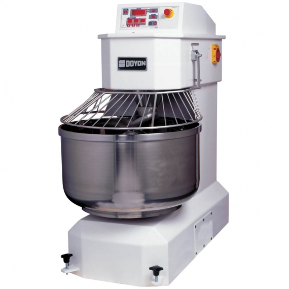 Doyon AEF035 Spiral Mixer with 77-Qt Fixed Bowl, 2-Speed, 110 lbs Dough Capacity, 3-3/10 Hp