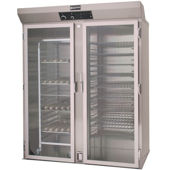 Doyon E236 Roll-In Full Height Non-Insulated Double Door Proofer Cabinet, (2) Glass Doors with Floor