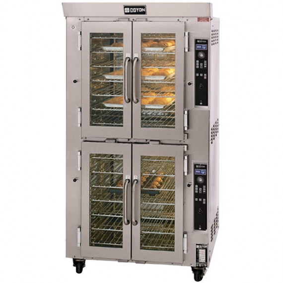 Doyon JA14G Double-Deck Deep-Size Gas Convection Oven w/ Programmable Controls, Glass Door