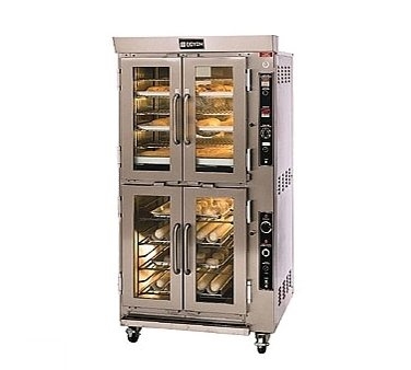 Doyon JAOP6SL Double Deck Jet Air Electric Oven Proofer Combo with Side Pan Loading