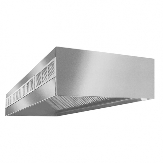 Eagle Group HEF96-108 SpecAIR® Wall Type Exhaust Hood w/ Make-Up Air Compensating