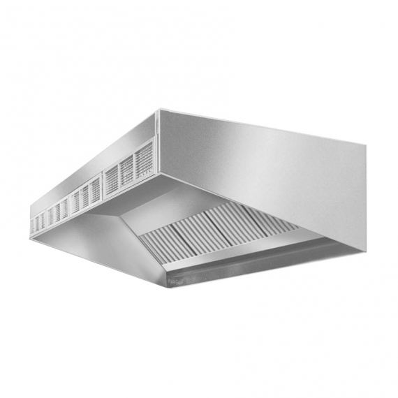 Eagle Group HESFA96-132 SpecAIR® Wall Type Exhaust Hood w/ Make-Up Air Compensating