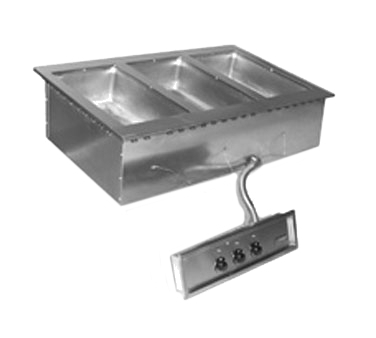 Eagle Group SGDI-3-120T-D Electric Drop-In Hot Food Well Unit