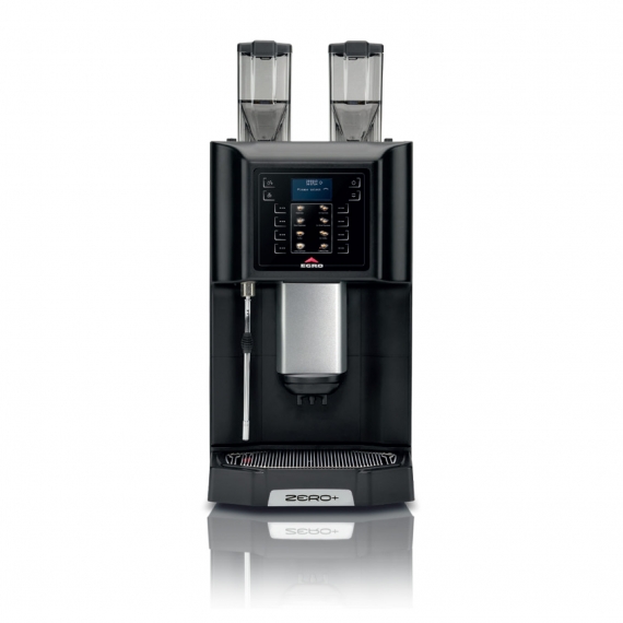 Egro USA EGRO ZERO+PURE COFFEE Espresso Cappuccino Machine w/ 2 Grinders & Hoppers