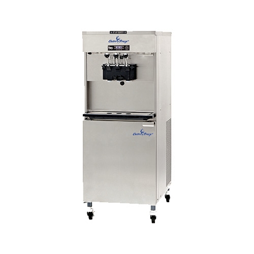 ElectroFreeze GEN-5400 Floor Model Pressurized Soft Serve Freezer w/ (2) 24-Qt. Mix Hoppers